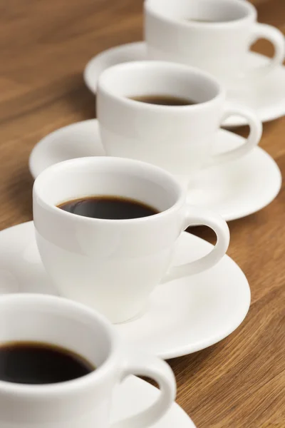 Koffie cups. — Stockfoto