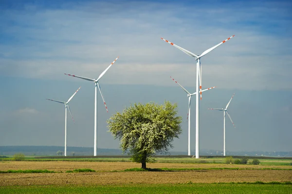 Větrná turbína. Stock Fotografie