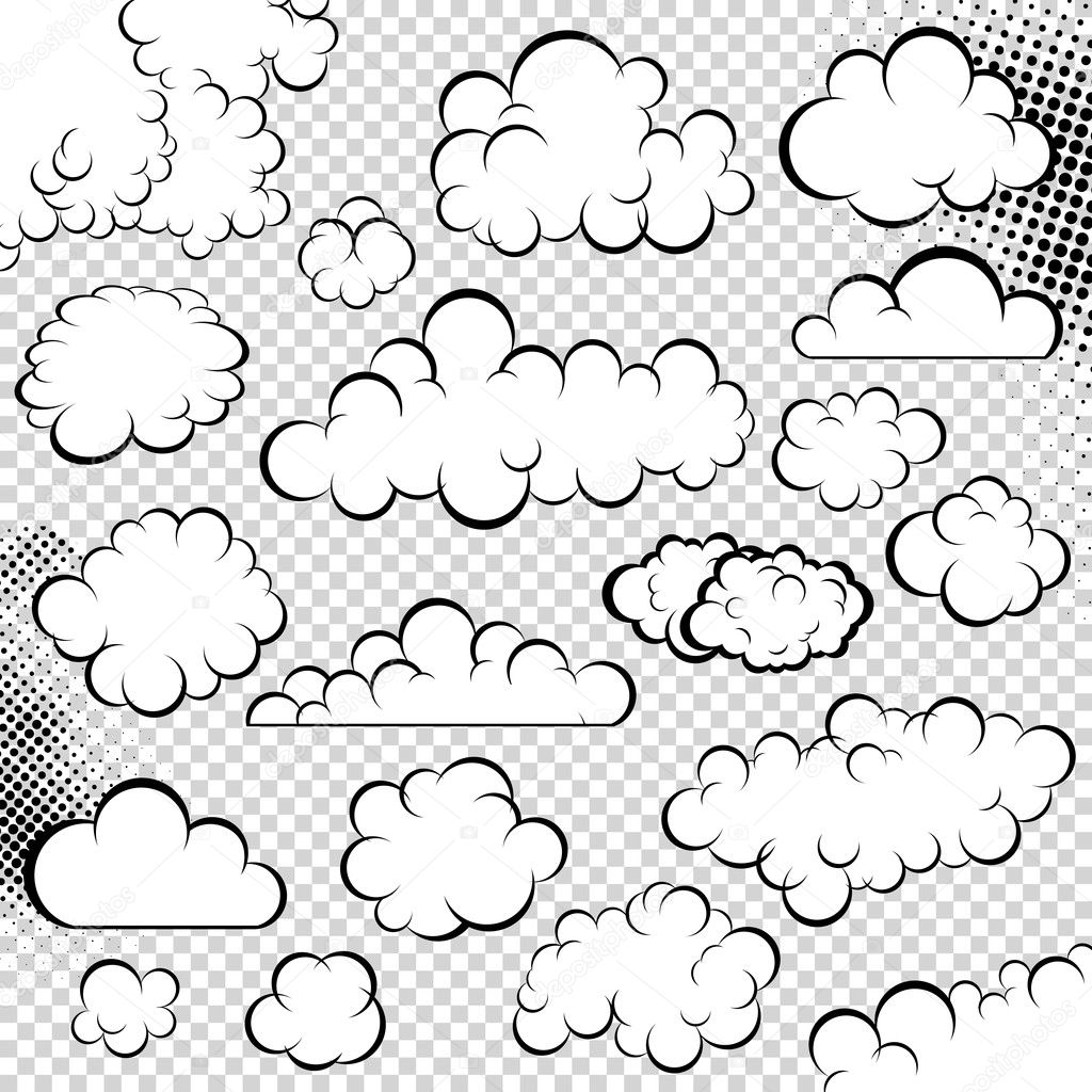 Vector clouds collection