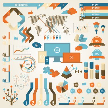 Infographic elemanları ve iletişim kavramı