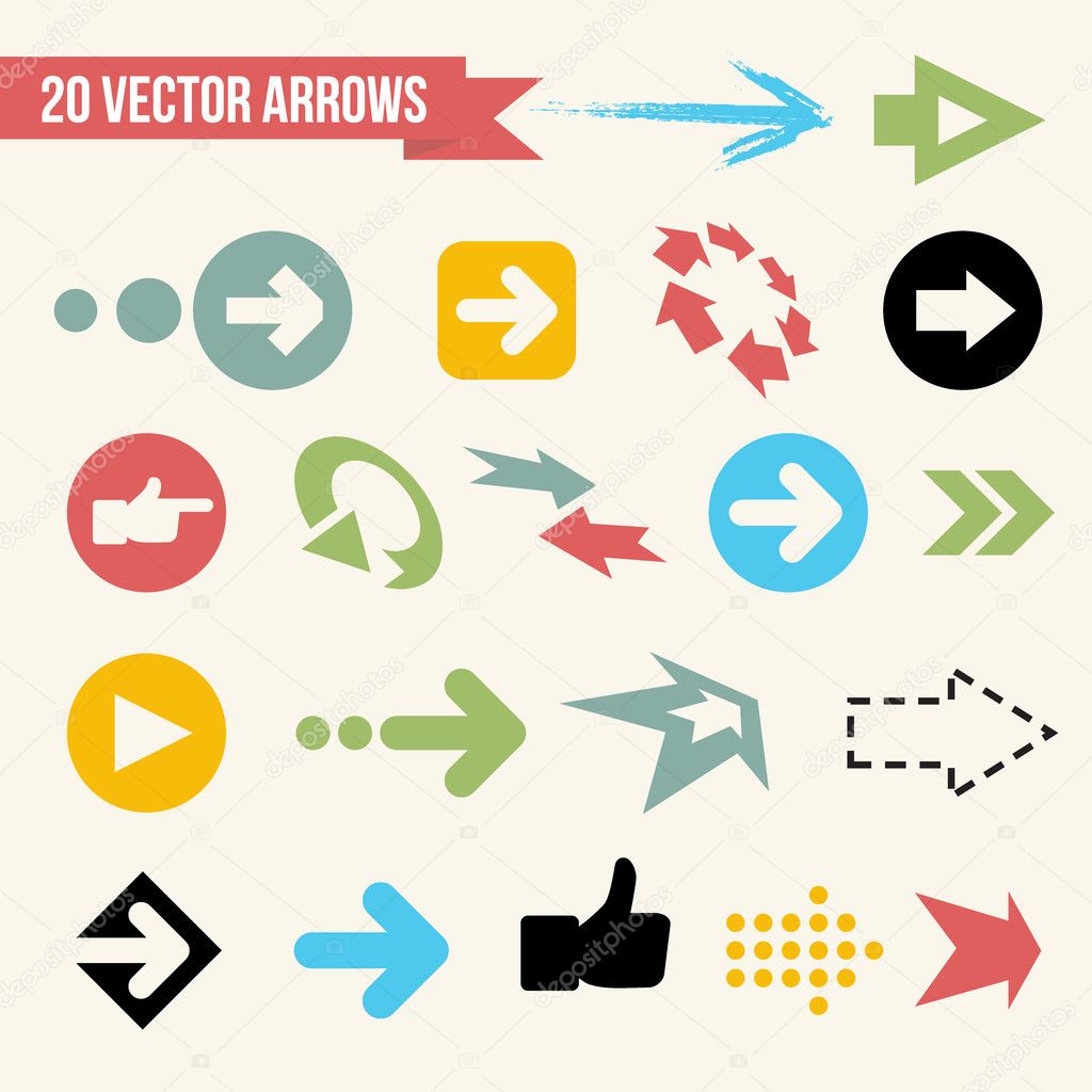 Collection of Vector Arrows