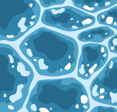 Oyun sahası dokusu. Çizgi film yüzeyi, oyun düzeyi tasarım vektörü çizimi için toprak zemin katmanı. Malzeme kalıbının arkaplanı