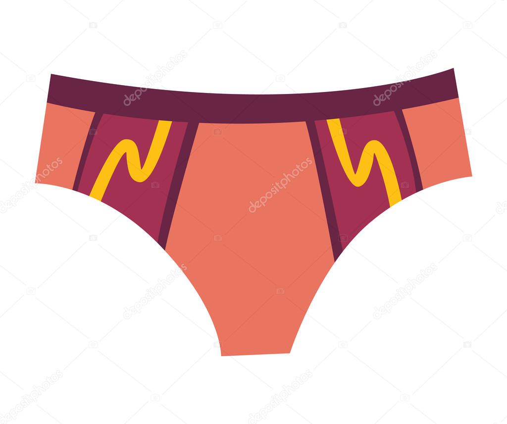 Swimming trunks. Men underwear. Underpants model, beautiful clothing for beach and everyday life, isolated on white background. Summer holiday pool apparel, sea, vacation.