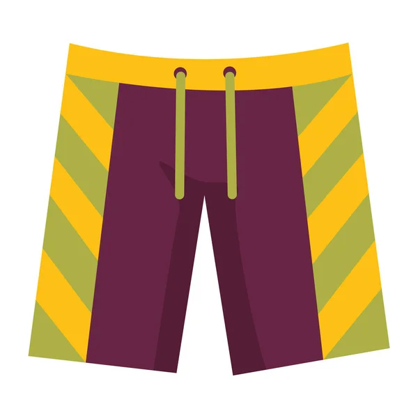 Swimming Trunks Men Underwear Shorts Model Beautiful Clothing Beach Everyday — Wektor stockowy