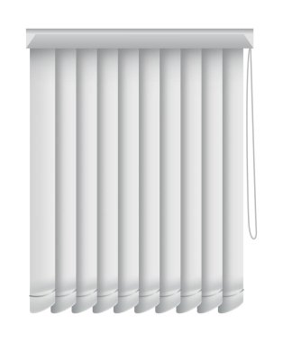 Pencere körü. Element odasının içi. Dikey pencere külüstürü. Kapalı boş külüstür şablon. Gizlilik kavramı.