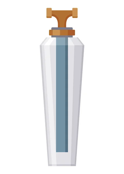 Wasserfilter Mineralische Filtration Oder Reinigungssystem Krug Mit Filter Vorhanden Wasserausrüstung — Stockvektor