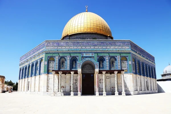 Koepel van de rots in Jeruzalem, Israël. — Stockfoto