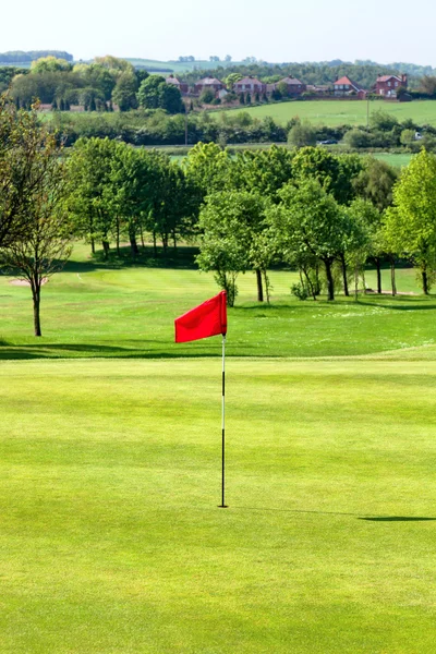 Campo de golfe, Reino Unido — Fotografia de Stock