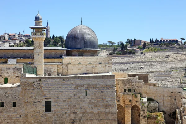 De heilige stad Jeruzalem, Israël — Stockfoto