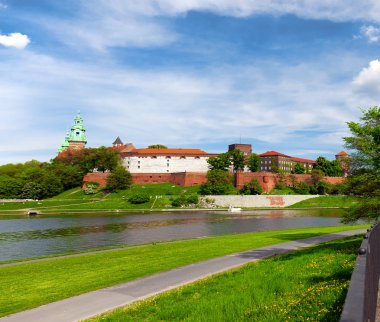 Krakov, Polonya, Wawel Kalesi.