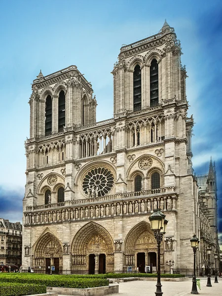 Notre Dame-katedralen i Paris — Stockfoto