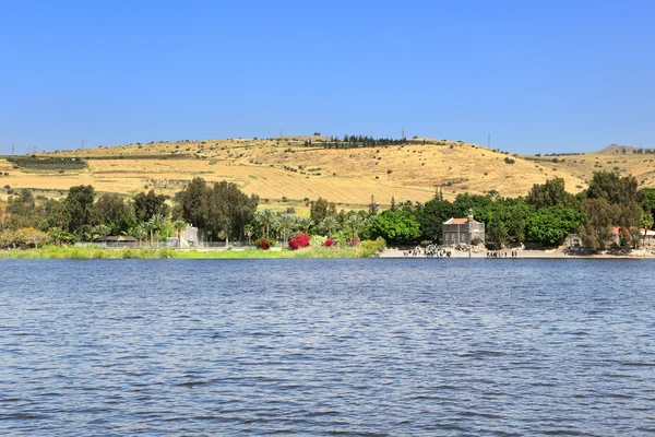 Galilea Lago de Genesaret — Foto de Stock