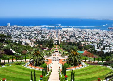 Hayfa İsrail 'deki Bahai Bahçeleri