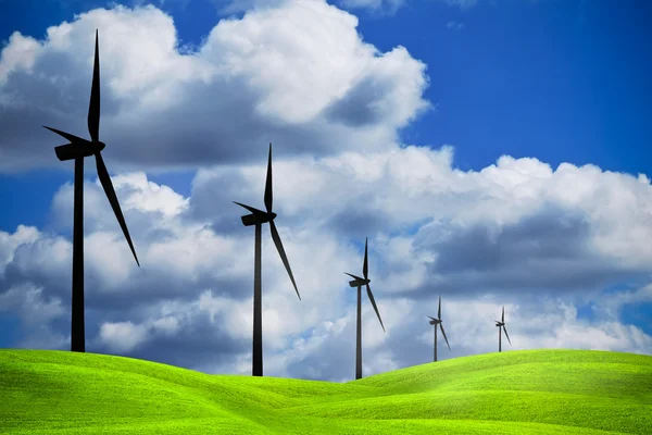 Power of wind — Stock Photo, Image