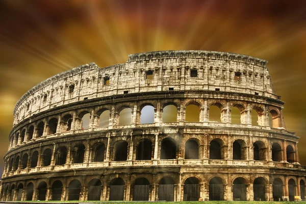 Il Colosseo nella Roma Imperiale — Foto Stock