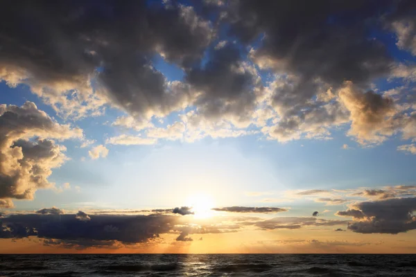 海の夕日 — ストック写真