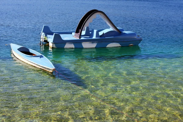 Adriai-tenger gyönyörű színben — Stock Fotó