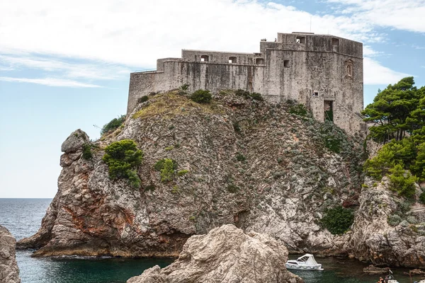 Fort at town Dubrovnik in Croatia — Stock Photo, Image