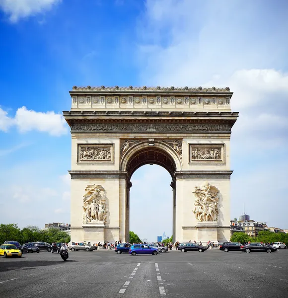 Arco do Triunfo Paris — Fotografia de Stock