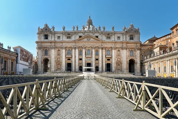 Vatikánská bazilika — Stock fotografie