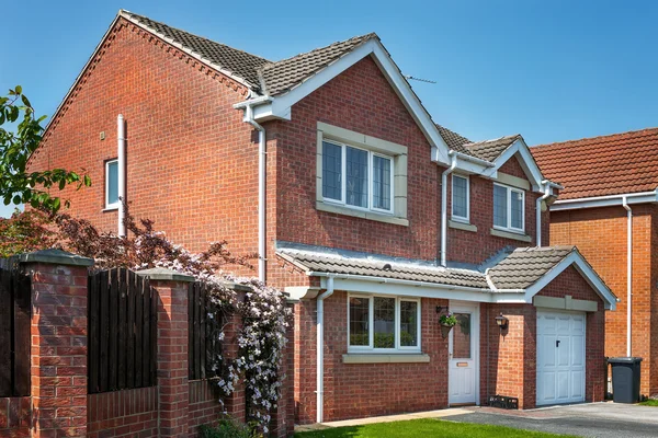 Red brick house — Stock Photo, Image