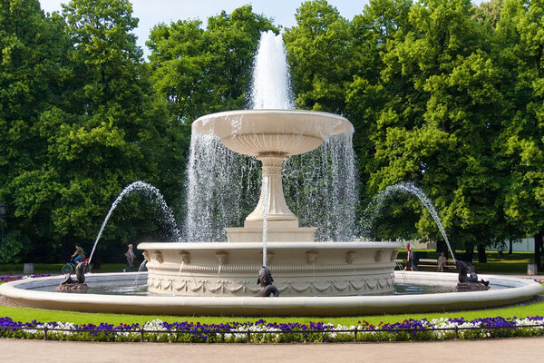 The Fountain in the Park