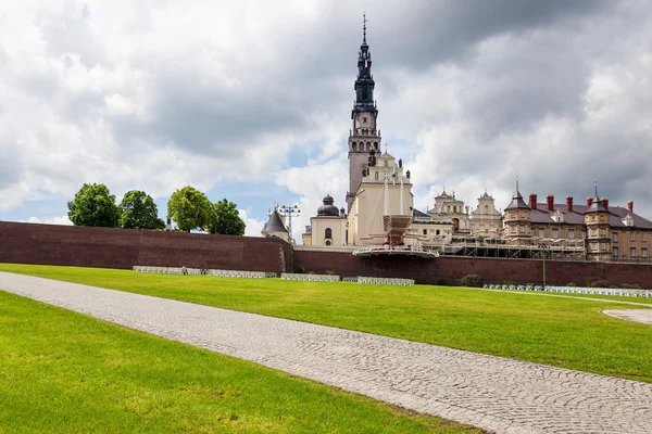 Jasna gora sanktuarium w Częstochowie — Zdjęcie stockowe