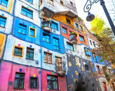 Hundertwasser haus Viyana