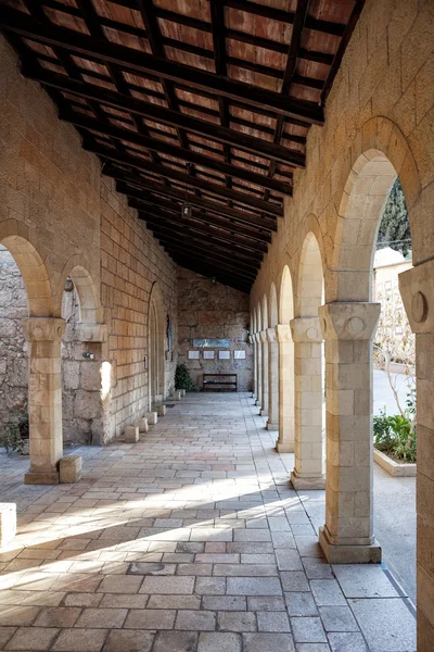 La Iglesia de la Visitación en Ein Karem — Foto de Stock