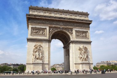 ünlü arc de triomphe Paris