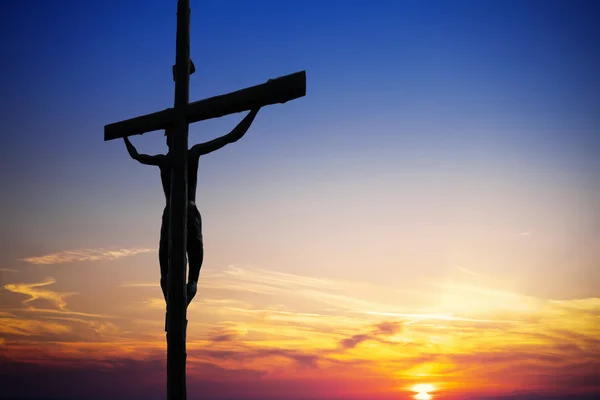 Ο Ιησούς Χριστός στο σταυρό — Φωτογραφία Αρχείου