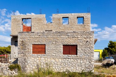 Akdeniz manzaralı ev