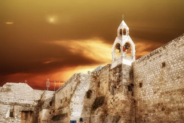 Betlehem basilikan Födelsekyrkan — Stockfoto