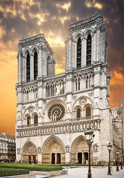 Notre Dame-katedralen i Paris — Stockfoto