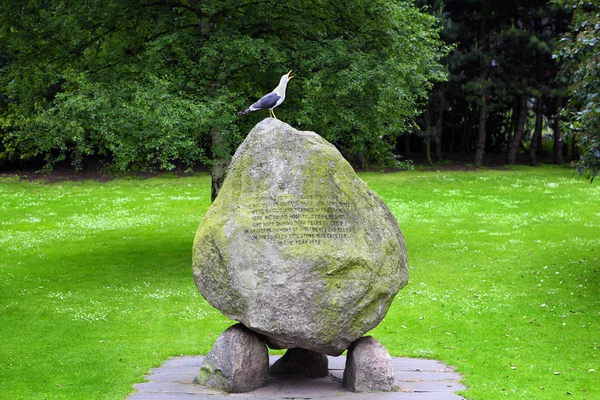 Garden in Edinburgh, Scotland — Stock Photo, Image