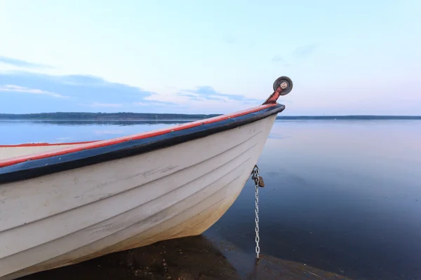 Boat on the lake Stock Photo