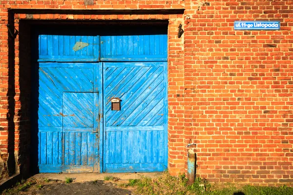 Old wooden door — Stock Photo, Image
