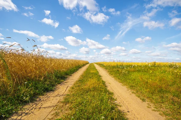 Paese della strada — Foto Stock