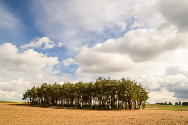 Sol atrás das nuvens — Fotografia de Stock