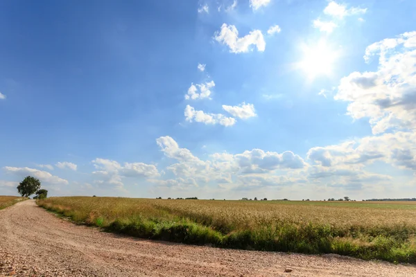 Väg landet — Stockfoto