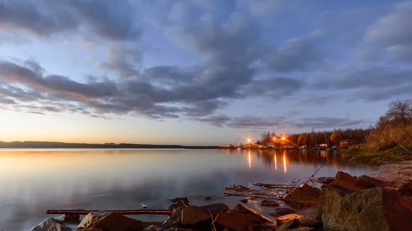 Blue lake — Stockfoto