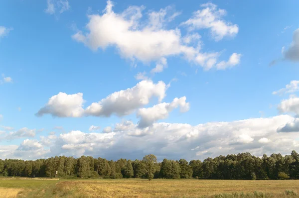 Sun behind the clouds — Stock Photo, Image