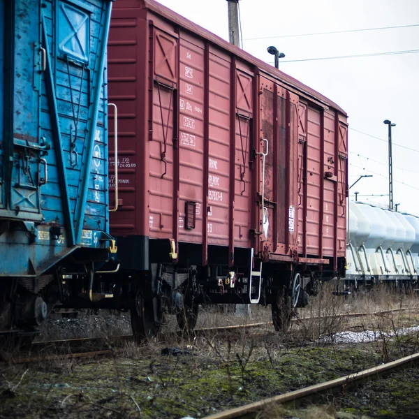 Железнодорожный путь — стоковое фото