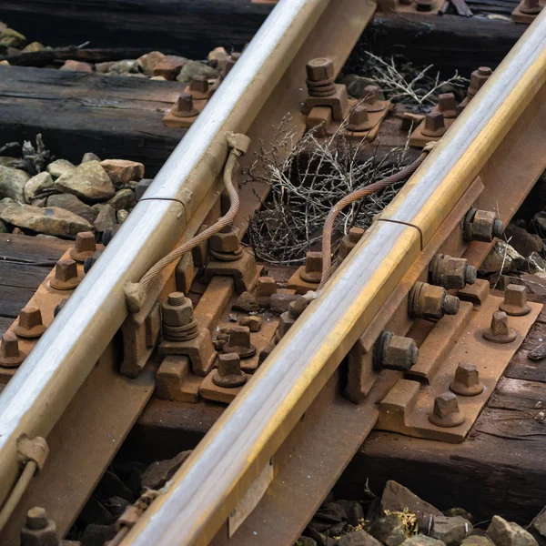 Železniční trať — Stock fotografie