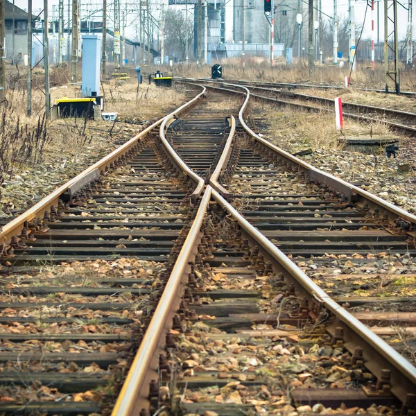 Eisenbahnstrecke — Stockfoto