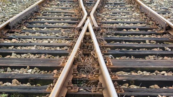 鉄道線路 — ストック写真