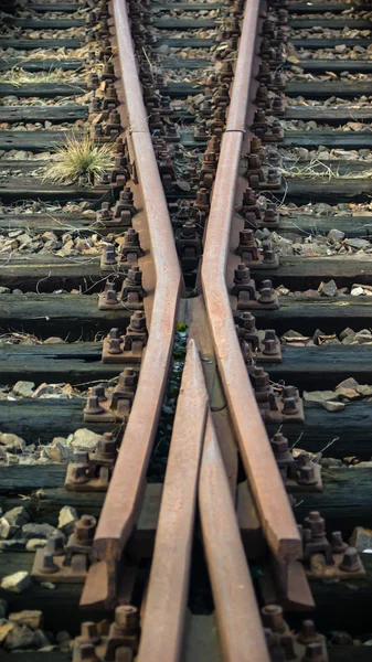 Železniční trať — Stock fotografie