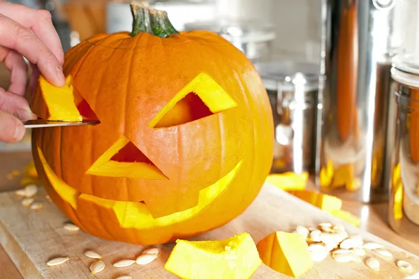 Halloween pumpkin Stock Photo