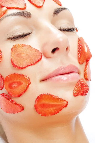 Berry face — Stock Photo, Image