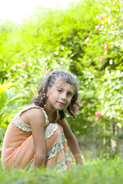 Menina de verão — Fotografia de Stock